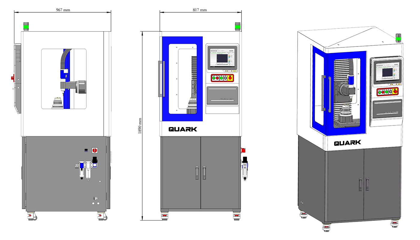 Größe der Trimmmaschine Ka200